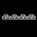 heart borderline lace metal cutting dies stencil scrapbook album embossing OZ