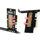 SK4 M.2 nvme ssd ngff to pcie X4 adapter M key interface card suppor FT