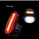 120 Lumens 4 Modes LED Bike Tail Light USB Rechargeable Bicycle Rear Light NEW.