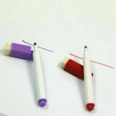 8 colour set magnetic white board marker pens, erase eraser, whit dry easy X2D1