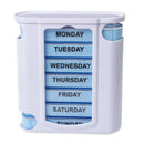 Plastic Medicine Box 28 Cell Portable Drawer Moisture-Proof Organizer Conta X9G2