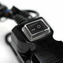 Waterproof Dual USB 12V Motorcycle Bike Handlebar Charger Socket w/ Switch&S Ew