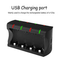 8 Slots Smart Intelligent Rechargeable Battery Charger for CR123A Battery SN9F