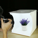 Photo Studio Light Box, 30cm Picture Light Tent Adjustable Brightness Foldable
