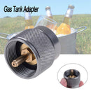 1LB Adapter Camping Propane Mini Gas Tank Adapter Input Lindal Output Stove