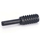5X Black Steel Rotary Burr Set 1/4'' 6mm Shank Wood Rasp Drill Bits Home Tool FT