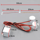 4 Pieces ATV 12V-85V Flash Emergency Traffic Advisor LED Strobe Lights