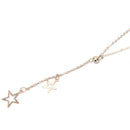 Fashion Won Star Pendant Choker Adjustable Length NecklaceJewelryAccessoriesP TE