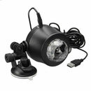 3W Car Disco DJ Stage LED Crystal Ball Party Lamp Light For Car Xmas Party dft