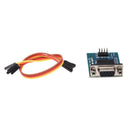 RS232 Serial Port To TTL Converter Module MAX3232 5V / 3.3V W / Jump Cables S4J8