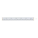 Wood Frame Baby Height Growth Chart Kids Room Wall Hanging Painting Ruler