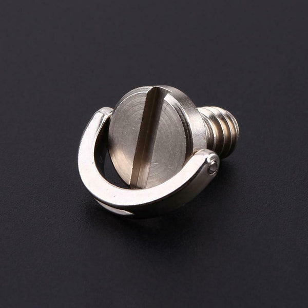 1/4 D-Ring Convert Screw Pull Ring Adapter For Camera Tripod Monopod 5Pcs A#S