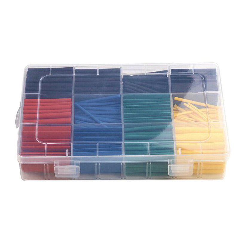 530pcs Heat Shrink Tubing Insulation Shrinkable Tube Assortment Electronic