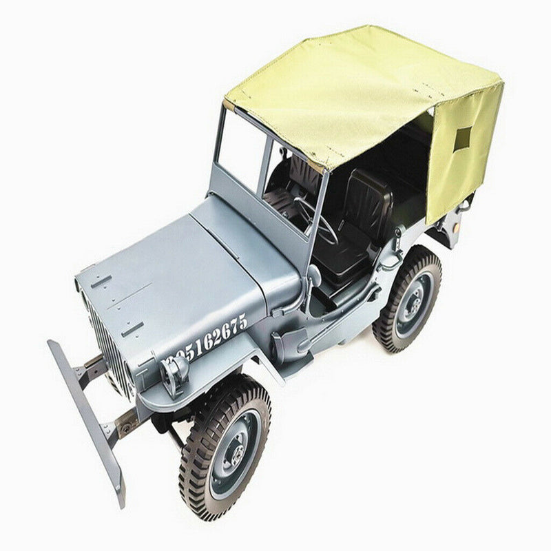 1:10 RC Four-wheel Climbing Jeep Car Tent 4WD Toys Collections for Kids