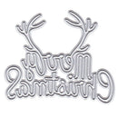 Merry Christmas Metal Cutting Dies Stencils DIY Scrapbooking Album Paper C JR