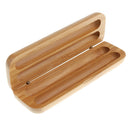Portable Bamboo Fountain Pen Display Box Case Container Gift Craft Decoration