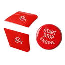 Car Engine Start Stop Button Replace Cover for BMW F15 F16 F80 F82
