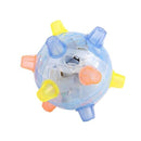 LED Jumping Joggle Sound Sensitive Vibrating Powered Ball Game Kids Flashin