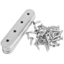 10 Pcs Stainless Steel Flat Straight Brace Brackets Mending Plates Repair F