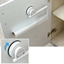 Kitchen Accessories Storage Holder Vacuum Sucker Paper Towel Rack Adhesive  V3F3
