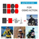 16pcs/set Battery Case+Tempered Glass Film+Lens Cover+Base for OSMO ACTION