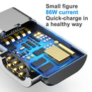 Baseus Mini USB/Type-C Fast Charging Magnetic Waterproof Elbow Adapter Converter