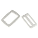 1 Pair of Adjustable Climbing Harness Belt Snap Buckle Locking Clip Outdoor