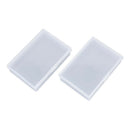 2PCS Plastic Box Playing Cards Container Storage Case Poker Game Card  zq3C