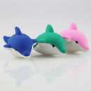 1Pcs Dolphin Shaped Rubber Eraser Lovely Cartoon Erasers SA Students,School N4X7