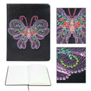 DIY Butterfly Special Shaped Diamond Painting 100 Pages Notebook Sketchbook