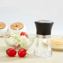 304 Stainless Steel Acrylic Dusting Cans Kitchen Seasoning Jar S3L1