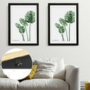 2x Wooden Wall Photo Frame Table Top Certificate Murals Picture Frame Holder