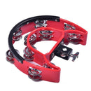 Double Ring Moon Tambourine Tambourine Jazz Drum Rhythm Tamborine Percussio