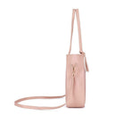 4pcs/set Litchi Pattern Women Shoulder Bags Clutch Totes Card Holder (Pink)