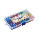 450pcs/box Loose 8mm For Jewelry Making Round Crackle Glass Beads Charm 15 Color