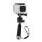 Adjustable Remote Shutter Handheld Selfie Stick Monopod+Adapter for Gopro Cam