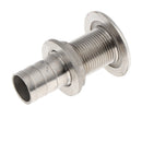 Boat Thru Hull Fitting/Drain 3/4 inch Hose Barb Marine 316 Stainless Steel