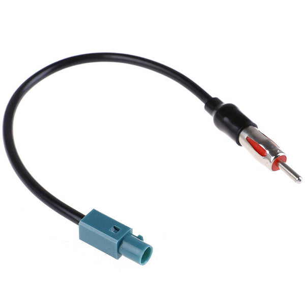 1Pc Car Aerial Radio Antenna Adapter Cable Wire Harness Plug CD antenna end li!E