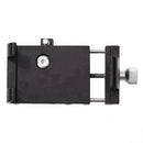 Bicycle Phone Holder Aluminum Alloy MTB Handlebar Navigation Stand (Black)