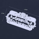 Happy Anniversary Frame Cutting Dies Stencils Scrapbook Embossing Craft