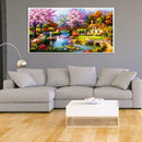 5D DIY Full Drill Diamond Painting Scenery Cross Stitch Mosaic Craft Kit