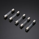 Pack of 60pcs 6x30mm Quick Blow Glass Tube Fuse Kits Fast-blow Glass Fuses Set