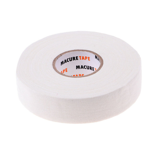 1 Roll of Premium Hockey Stick Tape 1" X 25 yds, Waterproof & Adhesive White