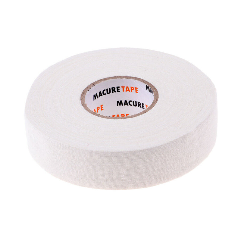1 Roll of Premium Hockey Stick Tape 1" X 25 yds, Waterproof & Adhesive White