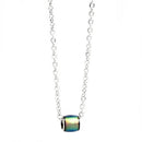 6pcs Loose Barrel Spacers Bead Charms Color Changing DIY Finding Necklace