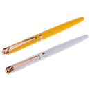 2pcs Metal Refillable Fountain Pen Ink Pen Drawing Writing Calligraphy Pen