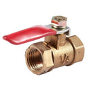 Pneumatic Fitting 1/4" Diameter Female Thread Brass Full Port Ball Valve