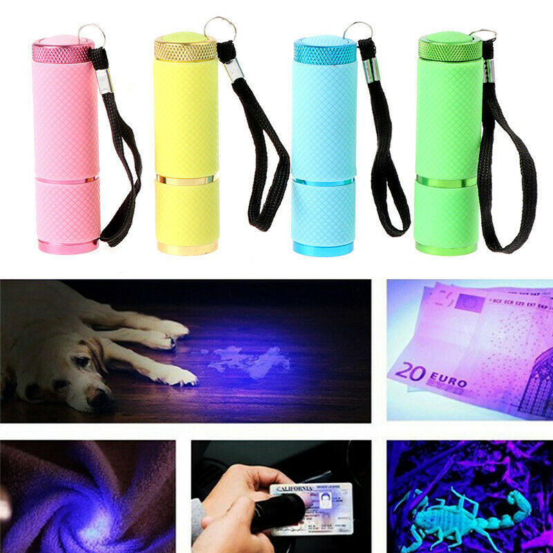 Useful Mini LED UV Gel Lamp Light Nail Dryer Flashlight Nail Polish ManicurSEAU