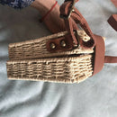 women's handbags mini women messenger bags Square Straw ladies Crossbody Ba
