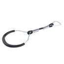 Heavy Duty Iron Playground Kids Gymnastic Rings Black